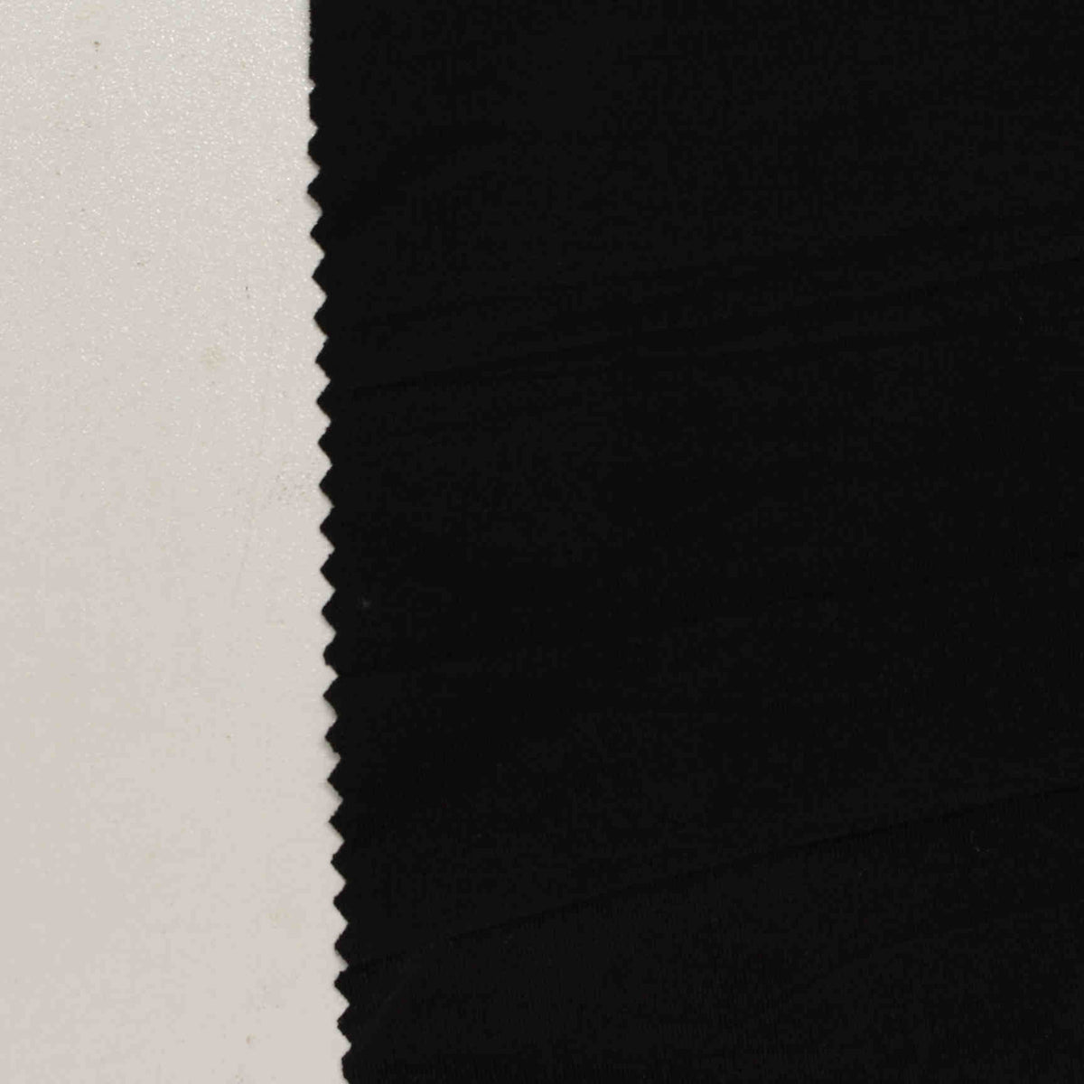 Polyester Stretch ITY Knit Fabric, 210 gsm, 160 cm — Black, ref EF-210017