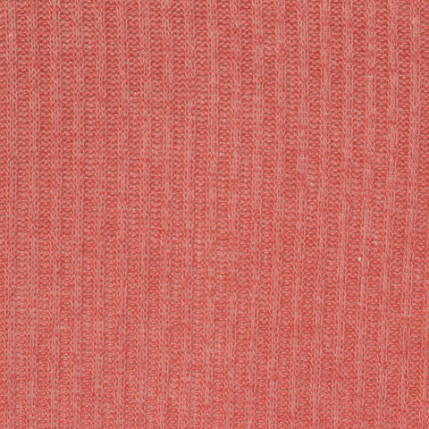 Red Marl Rib Knit, Poly-Viscose, 150 gsm