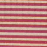 Pink Horizontal-Stripe Rib Knit, Poly-Viscose