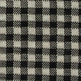 Black Check Knit, Polyester — texture