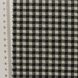 Black Check Knit, Polyester
