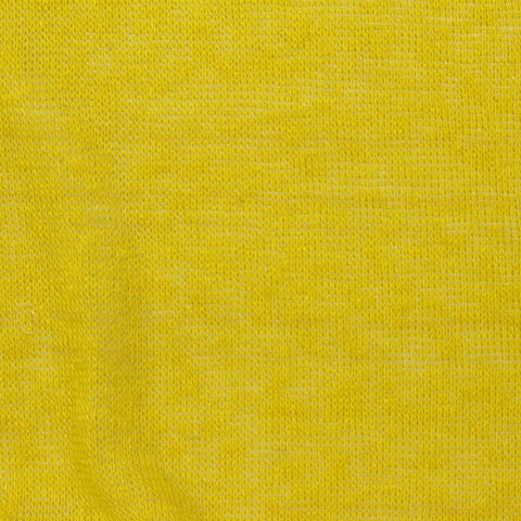 100% Polyester Knit Fabric, 130 gsm, 155 cm — Yellow