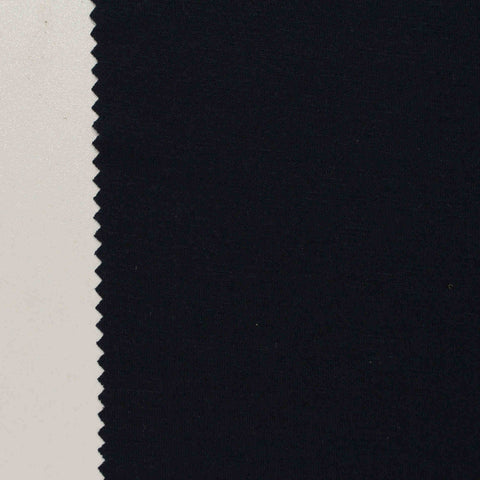 Viscose Stretch Jersey Knit Fabric, 180 gsm, 180 cm — Black