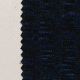 Navy Tone-on-Tone Rib Knit, Viscose-Poly — texture