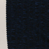 Navy Tone-on-Tone Rib Knit, Viscose-Poly