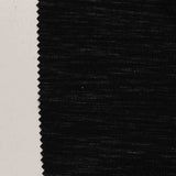Black Marl Rib Knit, Viscose