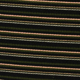 Dark Green Horizontal-Stripe Rib Knit, Polyester