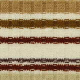 Brown Horizontal-Stripe Rib Knit, Acrylic-Poly — texture