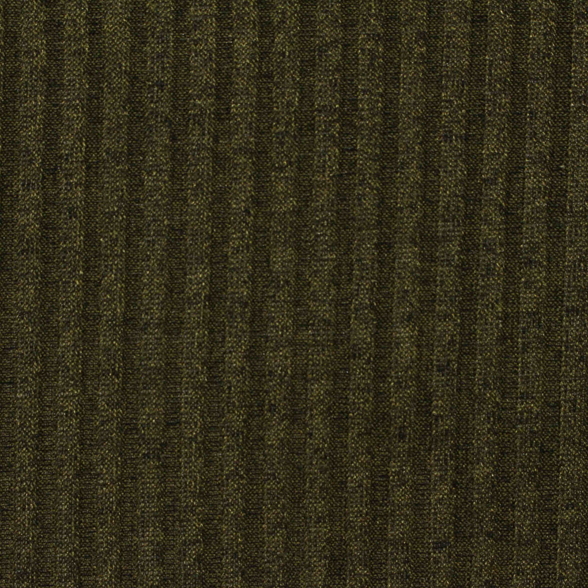 Dark Green Marl Rib Knit, Polyester, 160 gsm