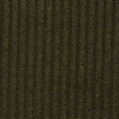 Dark Green Marl Rib Knit, Polyester, 160 gsm