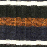 White Horizontal-Stripe Rib Knit, Polyester — texture