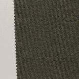 Polyester Cotton Stretch Rib Knit Fabric, 400 gsm, 140 cm — Khaki