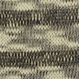 Dark Grey Horizontal-Stripe Chunky Knit, Cotton-Poly — texture