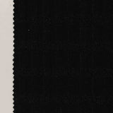 Black Textured-Stripe Rib Knit, Poly-Metallic