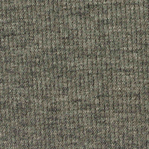 Heather Grey Marl Rib Knit, Viscose, 240 gsm, 130 cm