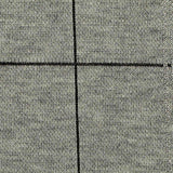 Black Check Interlock Knit, Polyester — texture