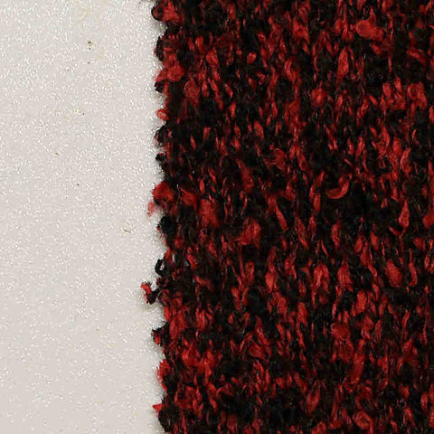 Red Marl Knit, Polyester, 330 gsm