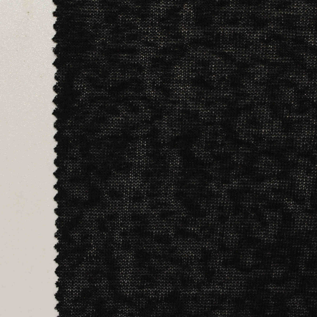 Black Abstract Jersey Knit, Poly-Viscose, 200 gsm