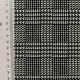 Black Houndstooth Knit, Polyester
