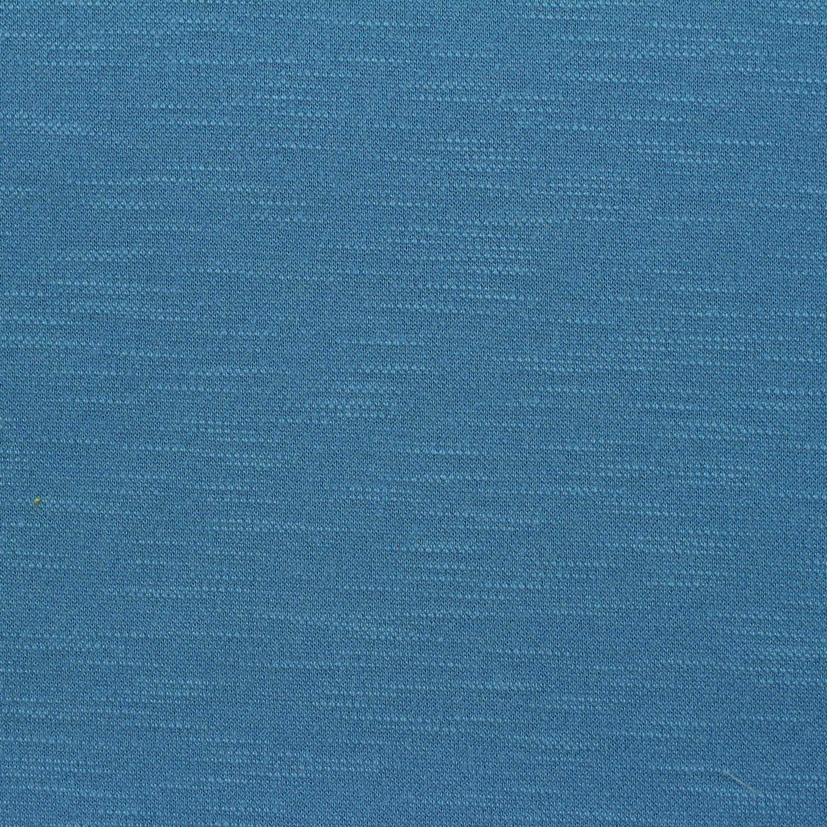 Slub Viscose Polyester Interlock Knit Fabric, 240 gsm, 165 cm — Navy