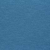Slub Viscose Polyester Interlock Knit Fabric, 240 gsm, 165 cm — Navy