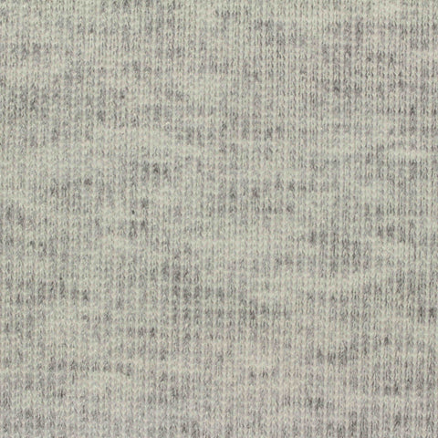 Light Grey Marl Piqué Knit, Polyester, 160 gsm