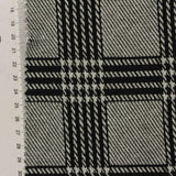 Black Plaid Jacquard, Polyester
