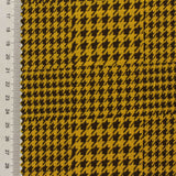 Brown Houndstooth Knit, Polyester