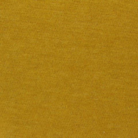 Gold Marl Rib Knit, Polyester, 310 gsm