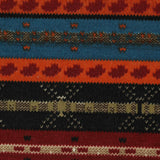 Multicolor Horizontal-Band Chunky Knit, Polyester