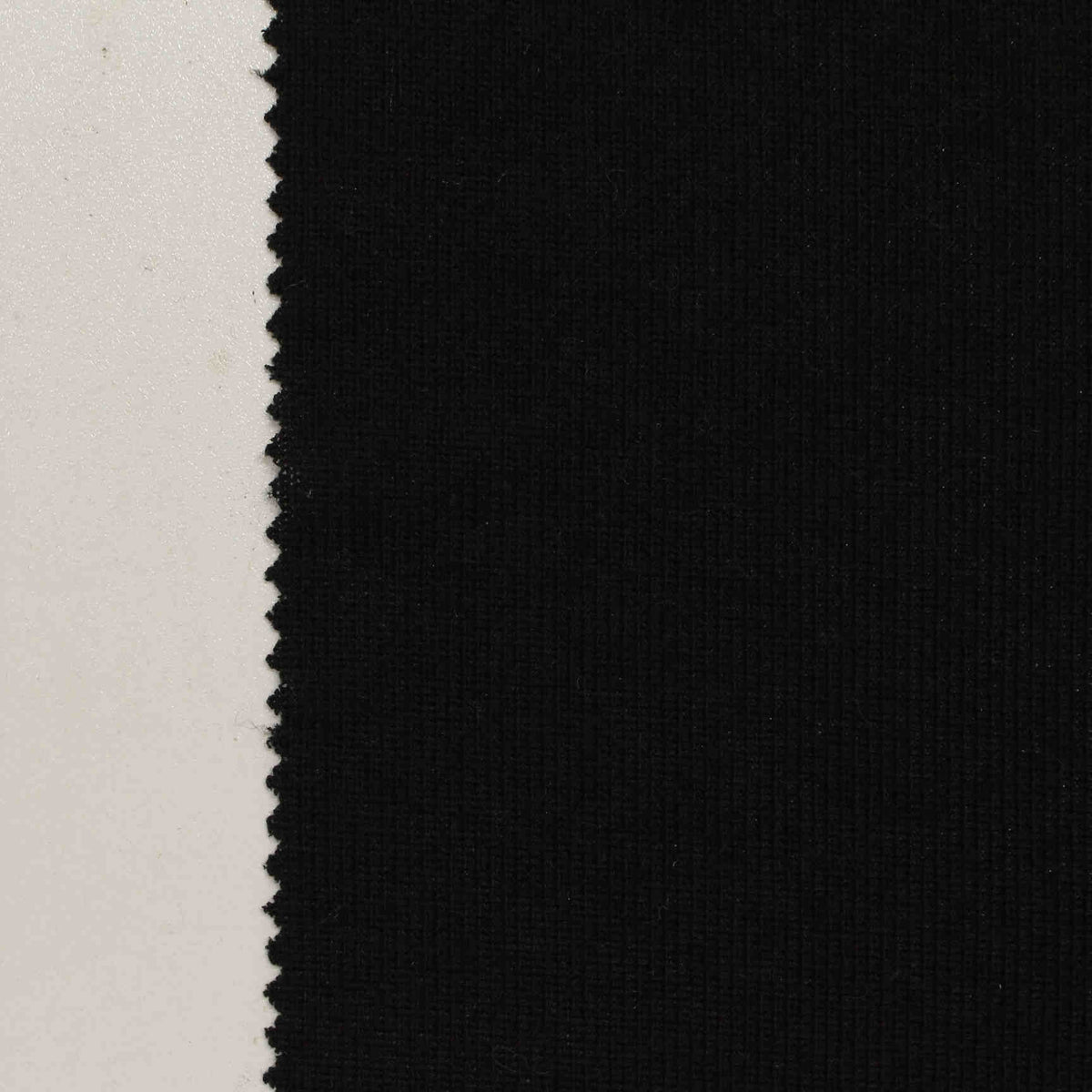 Black Brushed Jersey Knit, Polyester