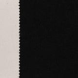 Brushed Polyester Stretch Knit Fabric, 190 gsm, 155 cm — Black