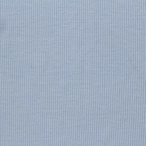 Viscose Stretch Rib Knit Fabric, 270 gsm, 120 cm — Blue, ref EF-210405