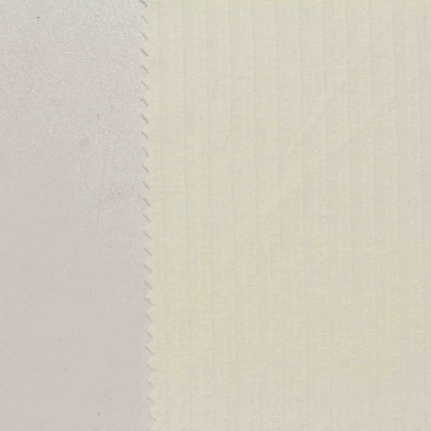 Cream Vertical-Stripe Rib Knit, Viscose