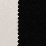 Viscose Polyester Metallic Stretch Jersey Knit Fabric, 200 gsm, 155 cm — Black — texture