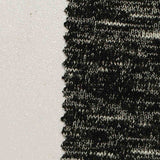 Black Marl French Terry, Polyester — texture