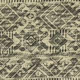 Black Abstract Jacquard, Cotton-Poly
