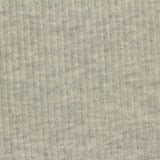 Brushed Viscose Polyester Stretch Rib Knit Fabric, 230 gsm, 123 cm — Khaki