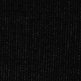 Black Marl Rib Knit, Poly-Viscose