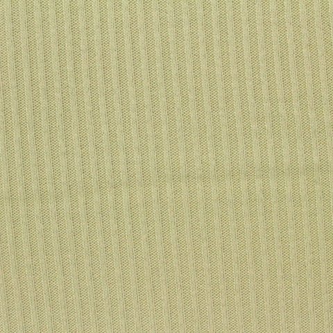 Brushed Viscose Polyester Stretch Rib Knit Fabric, 230 gsm, 123 cm — Khaki, ref EF-210472