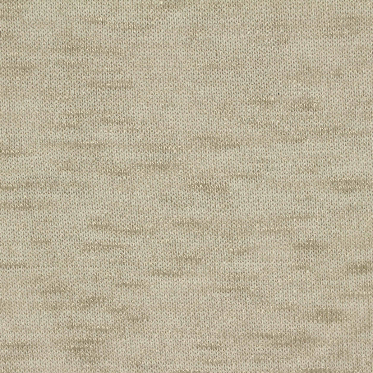 Light Beige Marl Chunky Knit, Poly-Viscose, 195 gsm