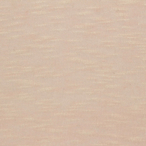 Light Peach Marl Jersey Knit, Viscose-Poly