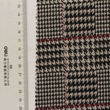 Black Houndstooth Knit, Poly-Viscose