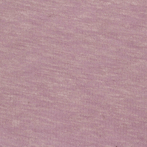 Light Purple Marl Jersey Knit, Poly-Cotton, 150 gsm
