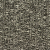 Black Heathered-Marl Rib Knit, Viscose-Poly
