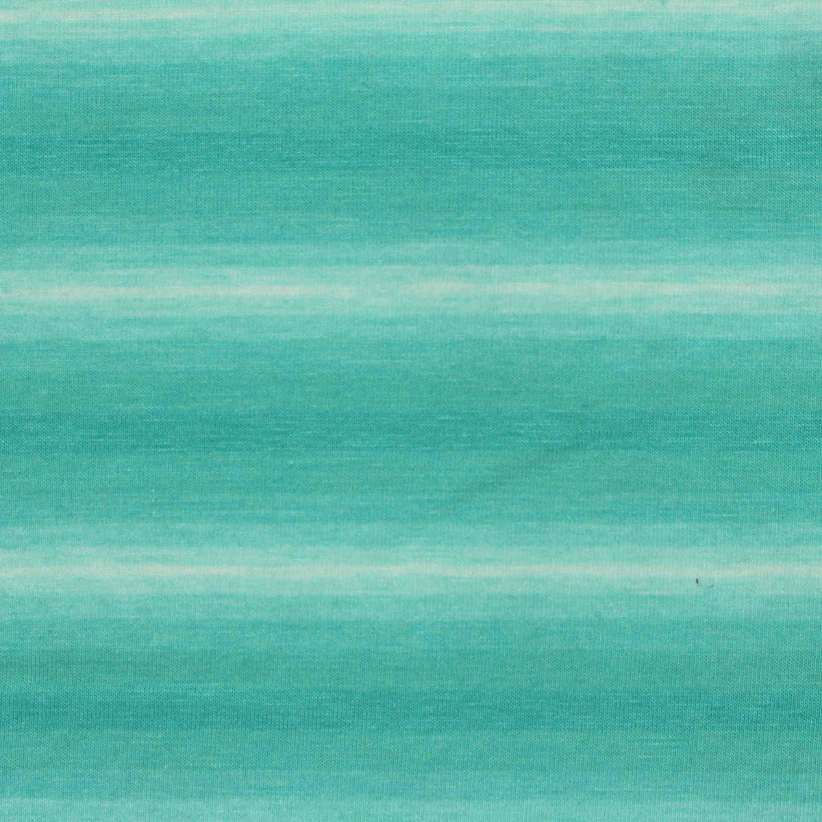 Teal Stripe Jersey Knit, Poly-Viscose