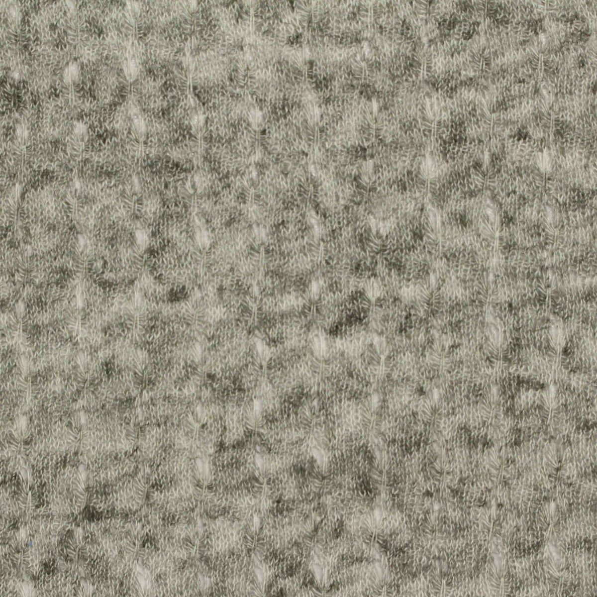 Heathered Grey Marl Jacquard, Poly-Linen