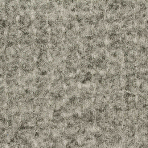 Heathered Grey Marl Jacquard, Poly-Linen