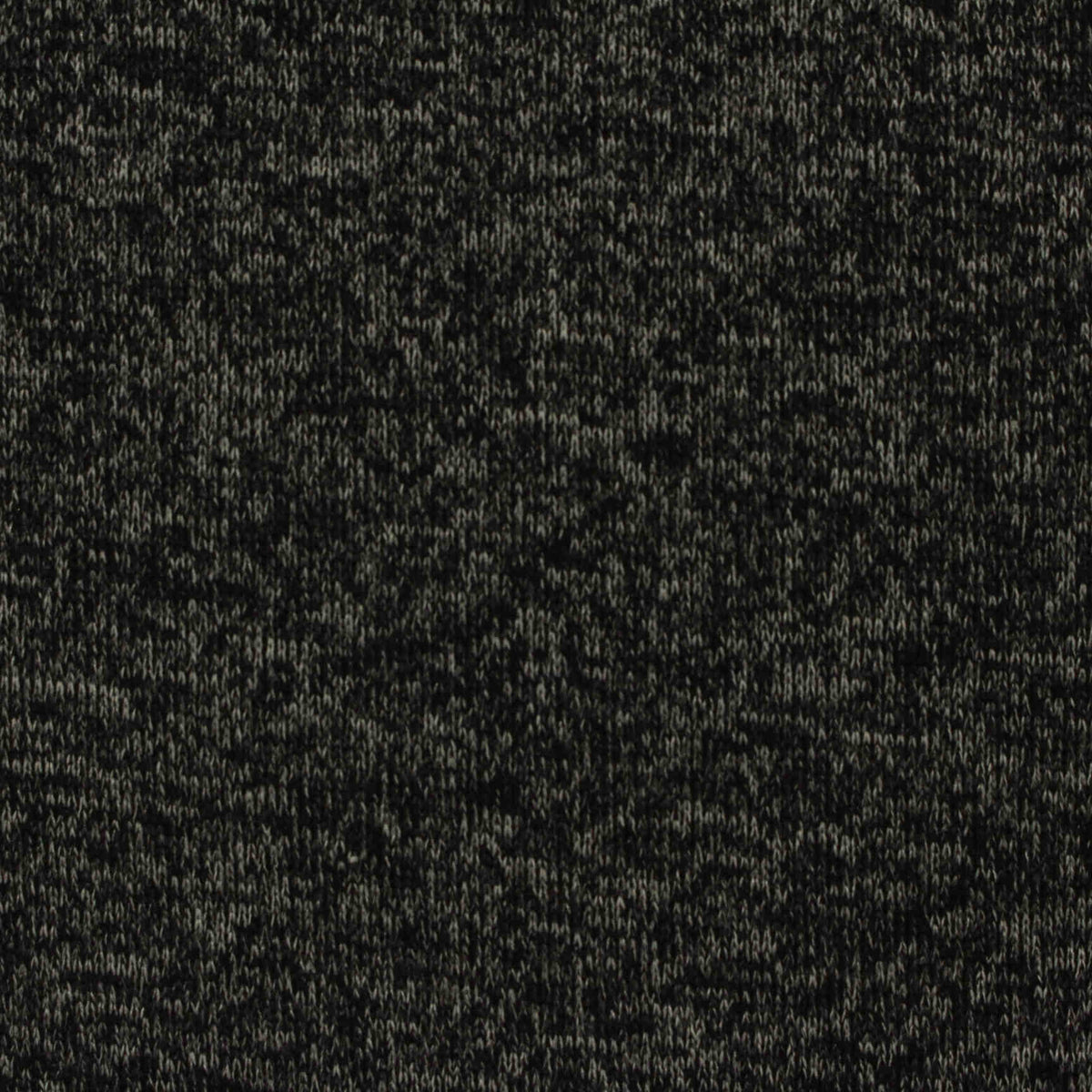 Black Marl Chunky Knit, Poly-Viscose, 200 gsm, 160 cm