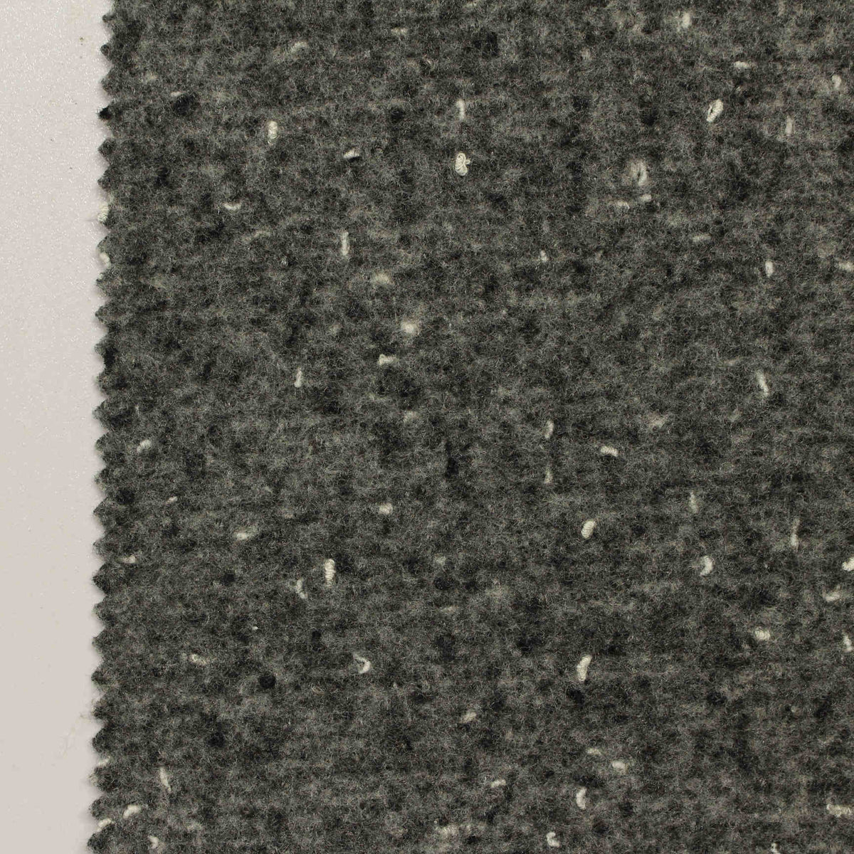 Dark Grey Marl Scuba Knit, Polyester, 450 gsm